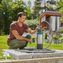 Насос погружной высокого давления Gardena 6100/5 inox auto