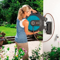 Катушка со шлангом настенная автоматическая Gardena Comfort 35