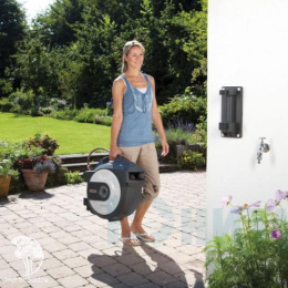 Катушка со шлангом настенная автоматическая Gardena &quot;Домашнее садоводство&quot;, 15 м