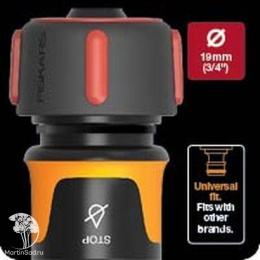 Коннектор с автостопом 19мм (3/4&quot;)