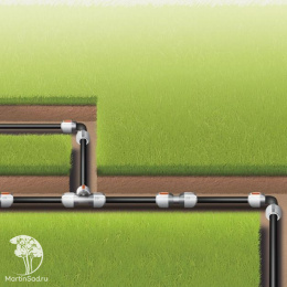 Соединитель Т-образный 25 мм Gardena