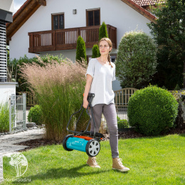 Газонокосилка барабанная механическая 330 Classic Gardena