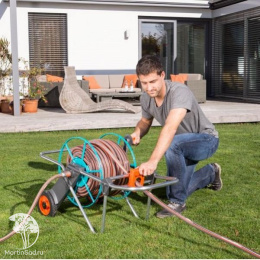 Тележка для шланга металлическая Gardena 100