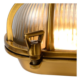 DUDLEY Outside Wall Light Oval IP65 E27/60W Matt