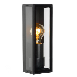 DUKAN Oustide wall lamp E27/15W Black