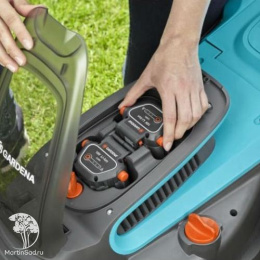 Газонокосилка аккумуляторная  Gardena PowerMax Li-18/32