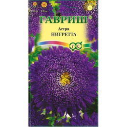 Астра Нигретта, однолетняя, (принцесса темно-фиолет) 