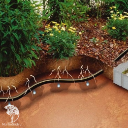 Шланг сочащийся Gardena для подземной прокладки 50 м (комплект для удлинения арт. 1389)