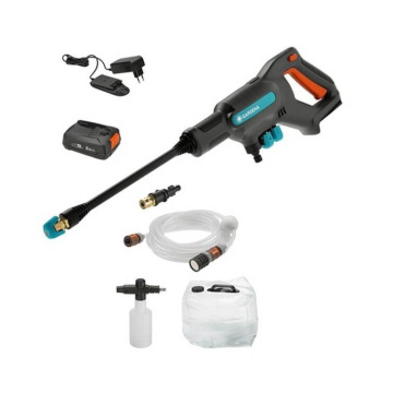 Фото Аккумуляторная мойка высокого давления Gardena AquaClean 24/18V P4A с резервуаров для воды