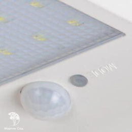 BASIC Wall Light + Sensor IP44 11/19/3cm white