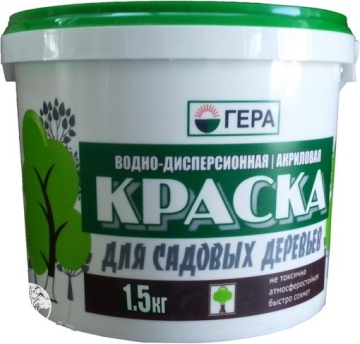Фото Краска для садовых деревьев средства защиты растений