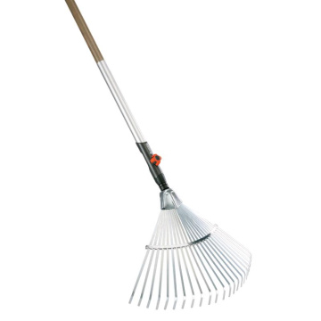 Фото Комплект: Грабли веерные (насадка для комбисистемы) + Рукоятка деревянная 130 см Gardena