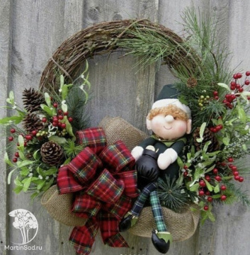 Фото Рождественский венок Сказка