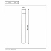 TEO Bollard LEd 7W H80cm 3000K 630LM Black фото 2 