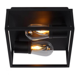 CARLYN Ceiling Light Bathroom 2xE14/6W Black