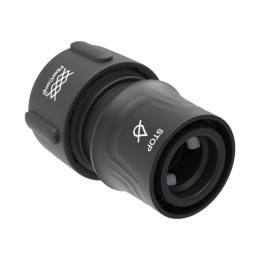  Коннектор для шланга 19мм (3/4”)  c автостопом, FiberCompTM