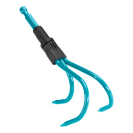 Комплект: Рыхлитель 9 см (насадка для комбисистемы) Gardena + Грабли 30 см (насадка для комбисистемы) + Ручка алюминиевая эргономичная 130 см (для комбисистемы)