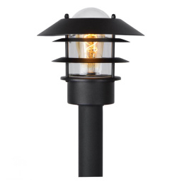 ZICO Lantern IP44-1xE27 H100 D21.8 Black