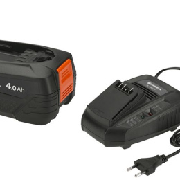 Комплект: аккумулятор литий-ионный Gardena P4A PBA 18V/72 и устройство для ускоренной зарядки P4A AL 1830 CV