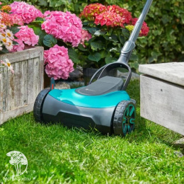 Ручная газонокосилка аккумуляторная Gardena 22/18V P4A  без аккумулятора