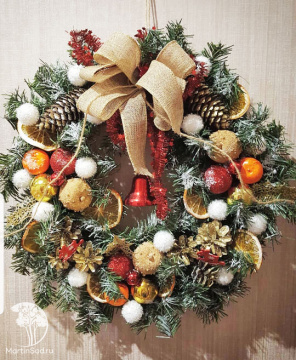 Фото Рождественский венок Мечты сбываются