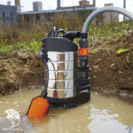 Насос дренажный для грязной воды Gardena 20000 inox