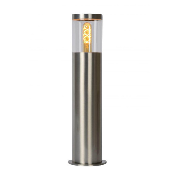 Фото FEDOR Bollard Light E27/40W H49.5cm Satin Chrome