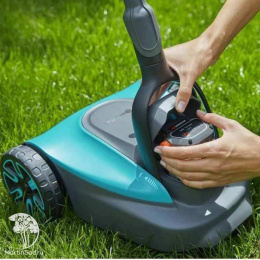 Ручная газонокосилка аккумуляторная Gardena 22/18V P4A  без аккумулятора