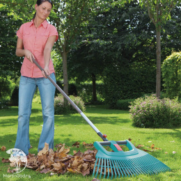 Грабли пластиковые веерные Gardena XXL складные (насадка для комбисистемы)