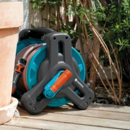 Катушка Gardena Classic 10 со шлангом и комплектом фитингов для подключения