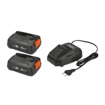 Фото Комплект: 2 x аккумулятор литий-ионный Gardena P4A PBA 18V/45 и устройство для ускоренной зарядки P4A AL 1830 CV