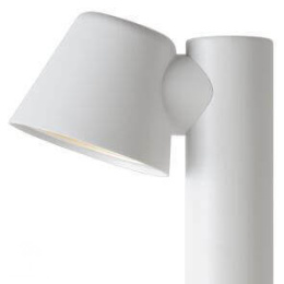 DINGO LED Bollard H70cm IP44 GU10/4.5W White