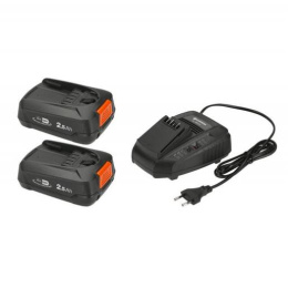 Комплект: 2 x аккумулятор литий-ионный Gardena P4A PBA 18V/45 и устройство для ускоренной зарядки P4A AL 1830 CV