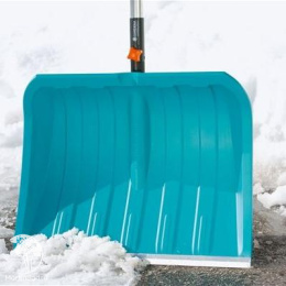 Лопата для уборки снега 50 см с кромкой из нержавеющей стали Gardena