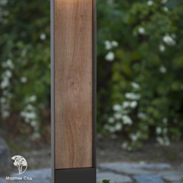 JELLUM Lamp Post Outdoor LED  H100cm Anthracite
