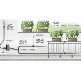 Направляющая 4,6 мм (3/16") (3 шт. в блистере) Gardena