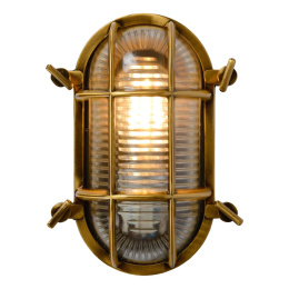 DUDLEY Outside Wall Light Oval IP65 E27/60W Matt