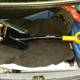  Лопата совковая укороченная SolidTM