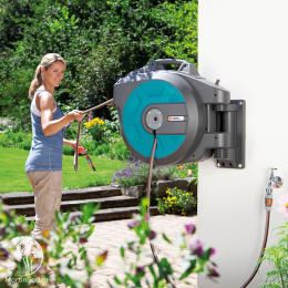 Катушка со шлангом настенная автоматическая Gardena Comfort 25