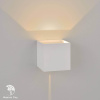 XIA Wall Light IP54 LED 2W 8/8/8cm White фото 4 
