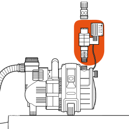 Выключатель манометрический электронный Gardena
