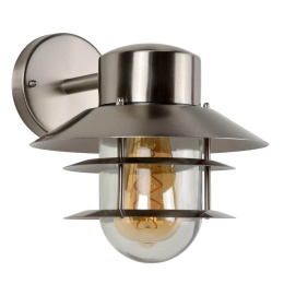 ZICO Wall light  IP44 - 1x E27 - Satin Chrome