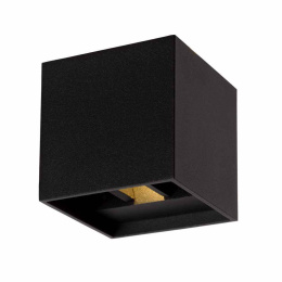 XIA Wall Light IP54 LED 2W 8/8/8cm Black