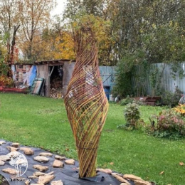 Ива плетёная в форме вазы (датские корни)