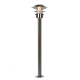 ZICO Lantern IP44 - 1xE27 H100 D21.8 Satin Chrome