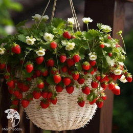 Земляника плакучая Гирлянда