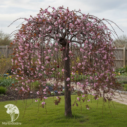 Слива плакучая Пендула Рубра на штамбе