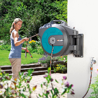 Катушка со шлангом настенная автоматическая Gardena Comfort 35