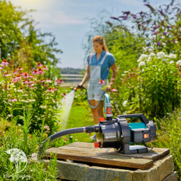 Насос садовый Gardena 3000/4 с комплектом для полива