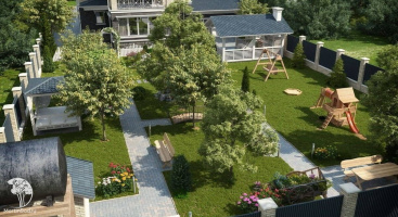 Как зонировать участок: Идеи и советы от ландшафтного дизайнера